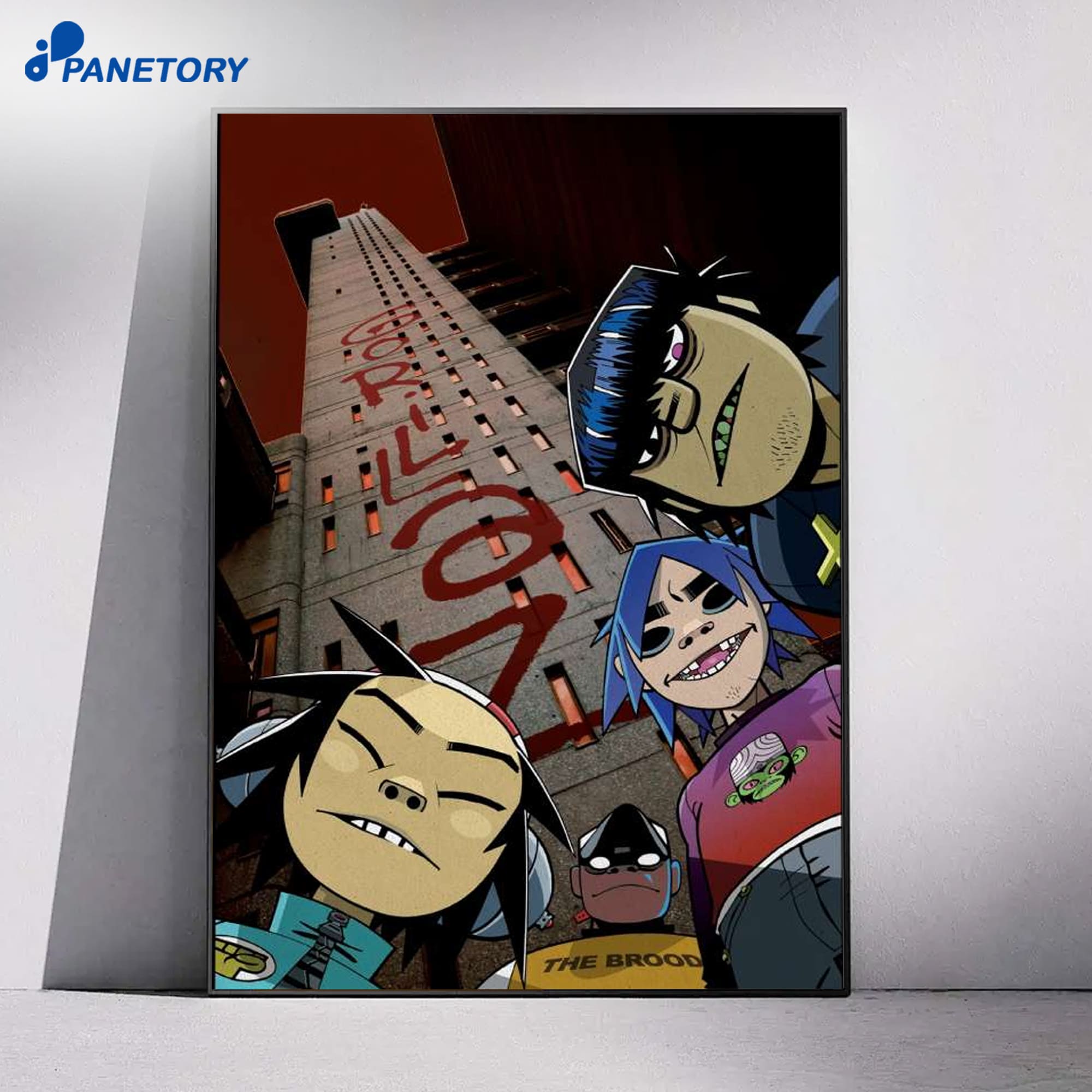 Gorillaz Trellick Poster 4 Gorillaz Trellick Poster 1