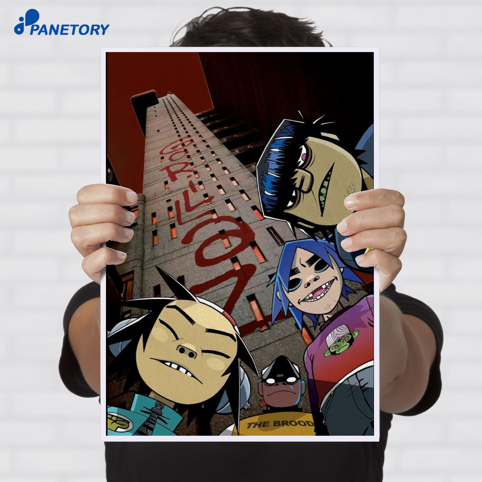 Gorillaz Trellick Poster Gorillaz Trellick Poster