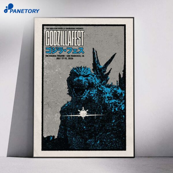 Godzillafest San Francisco CA Jul 17-19 2026 Poster
