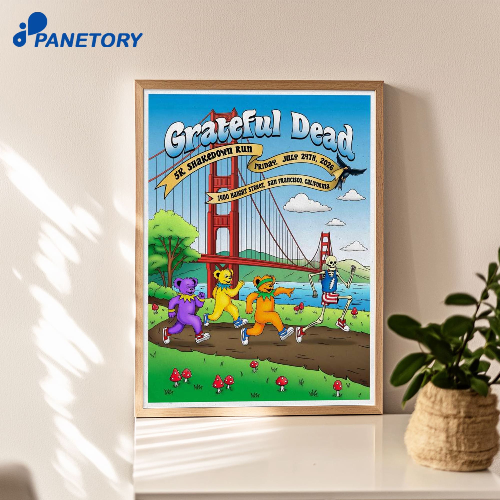 Grateful Dead Garrettsville Oh Jul 24 2026 Poster Grateful Dead Garrettsville Oh Jul 24 2026 Poster