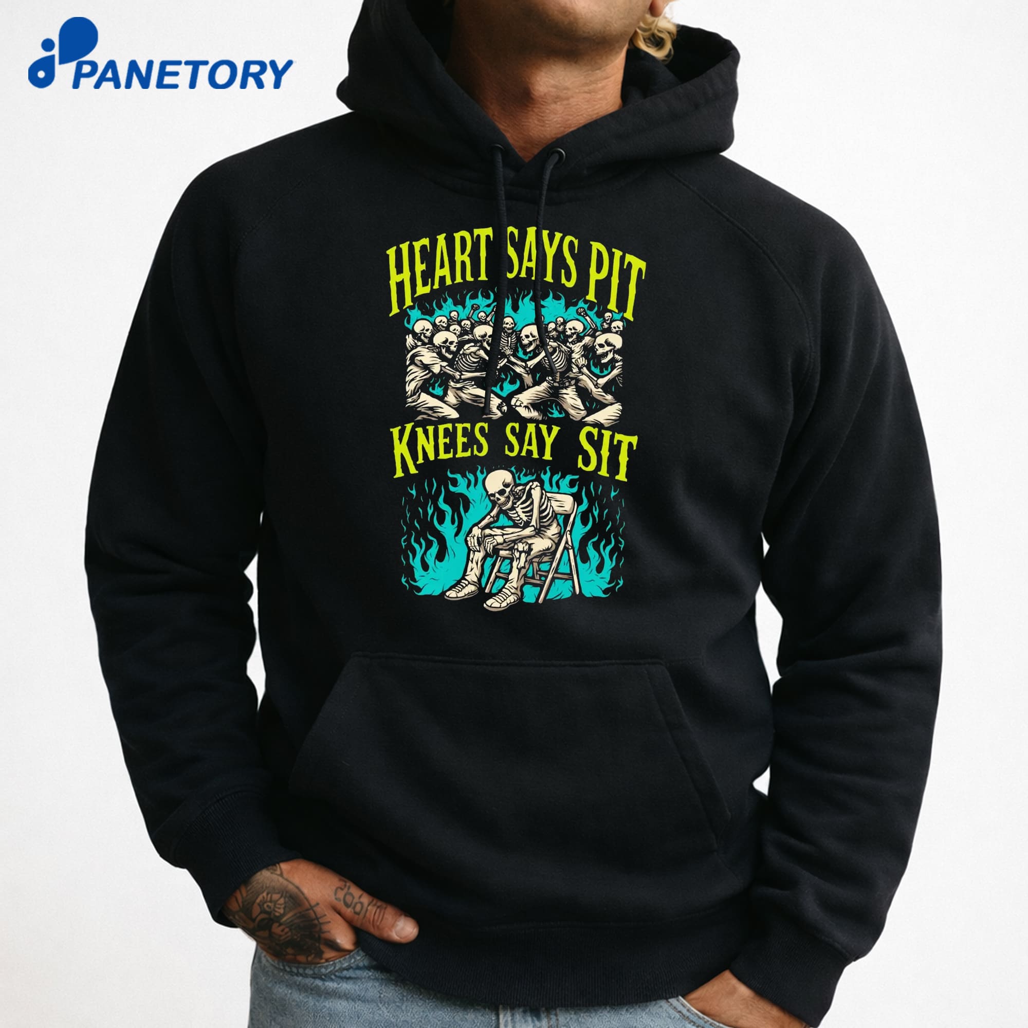 Heart Says Pit Knees Say Sit T-Shirt 7 Heart Says Pit Knees Say Sit T-Shirt 3