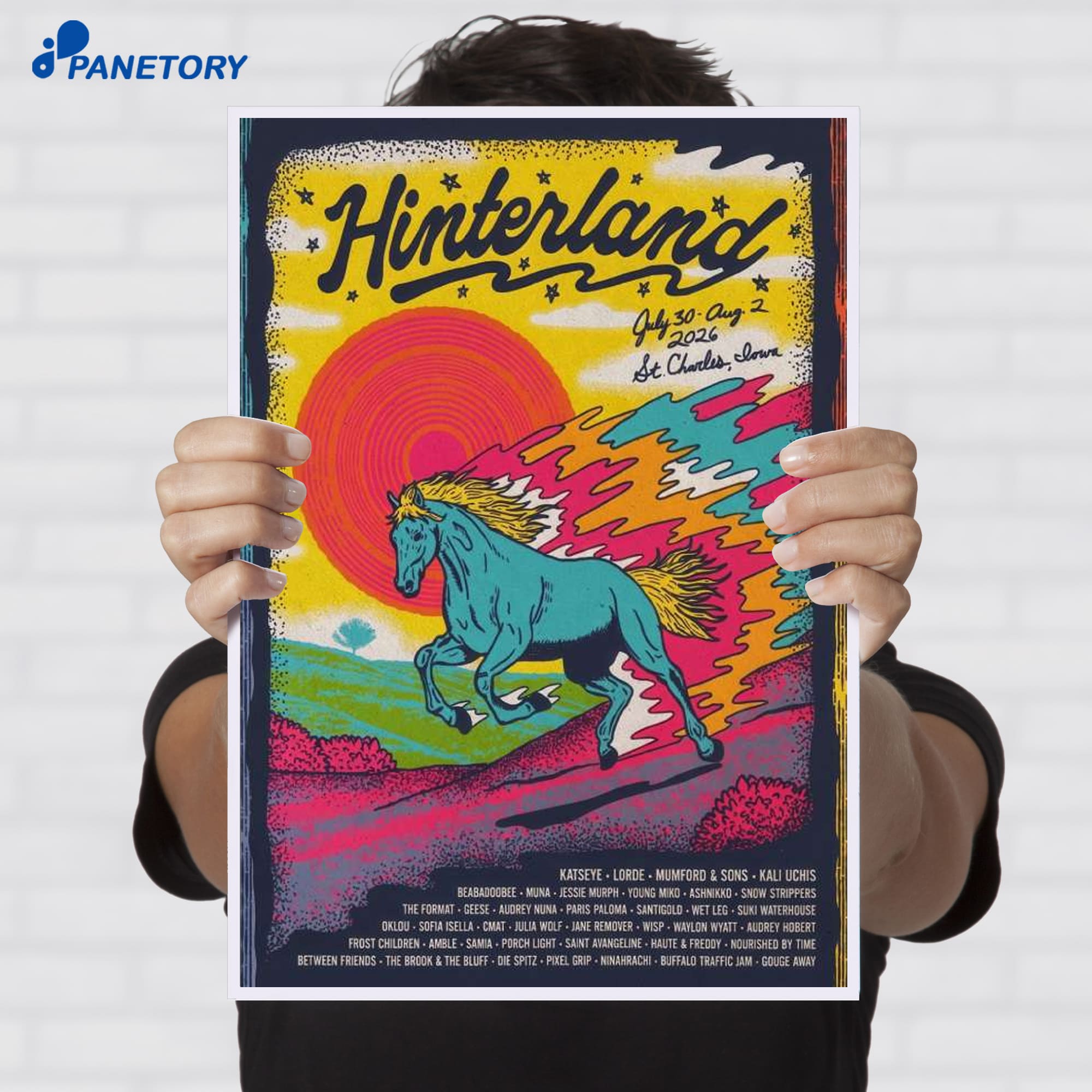 Hinterland Music Festival Jul 30 - Aug 2 2026 Poster Hinterland Music Festival Jul 30 - Aug 2 2026 Poster