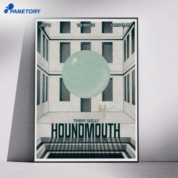 Houndmouth Santa Fe NM The Bridge Jul 14 2026 Poster