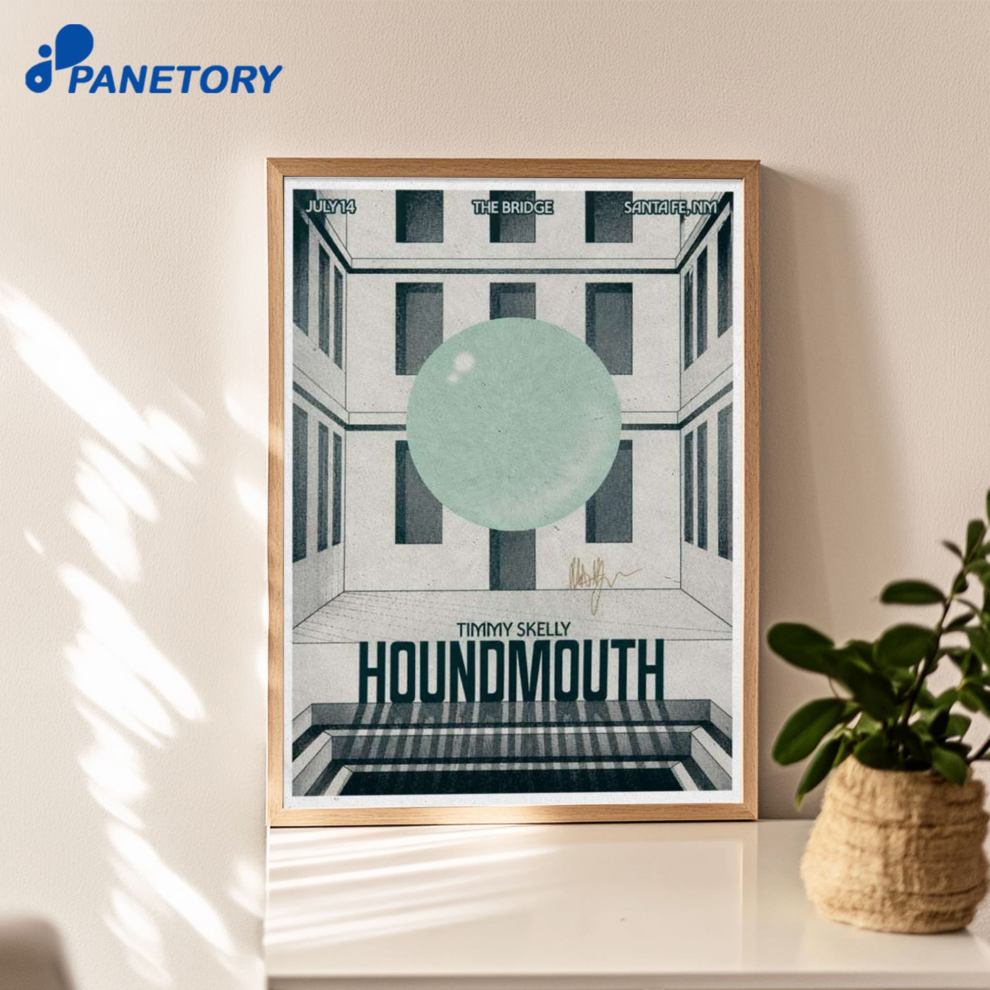 Houndmouth Santa Fe Nm The Bridge Jul 14 2026 Poster Houndmouth Santa Fe Nm The Bridge Jul 14 2026 Poster