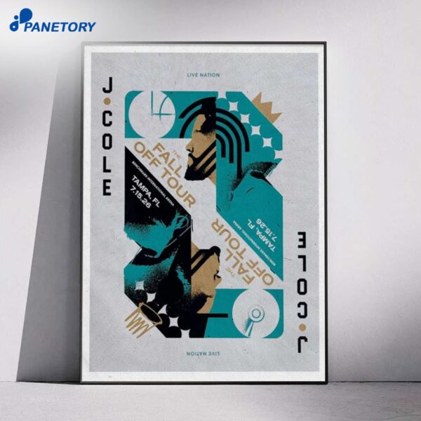 J. Cole Tampa FL Jul 15 2026 Poster