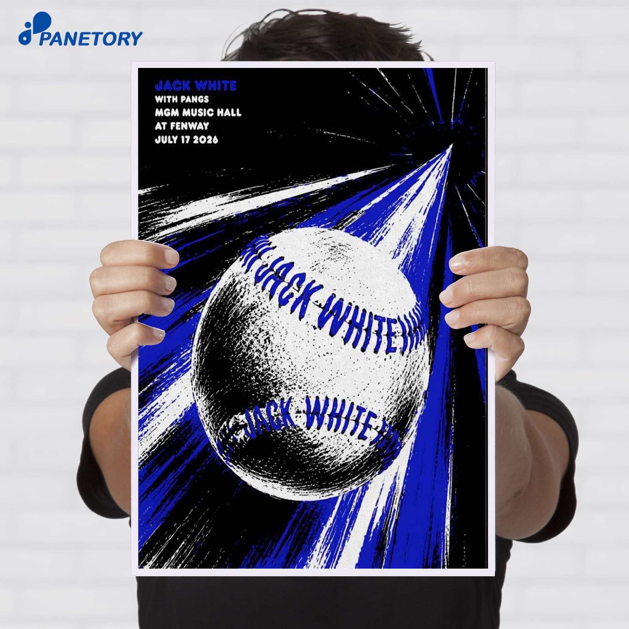 Jack White Mgm Music Hall Fenway Boston Ma Jul 17 2026 Poster Jack White Mgm Music Hall Fenway Boston Ma Jul 17 2026 Poster