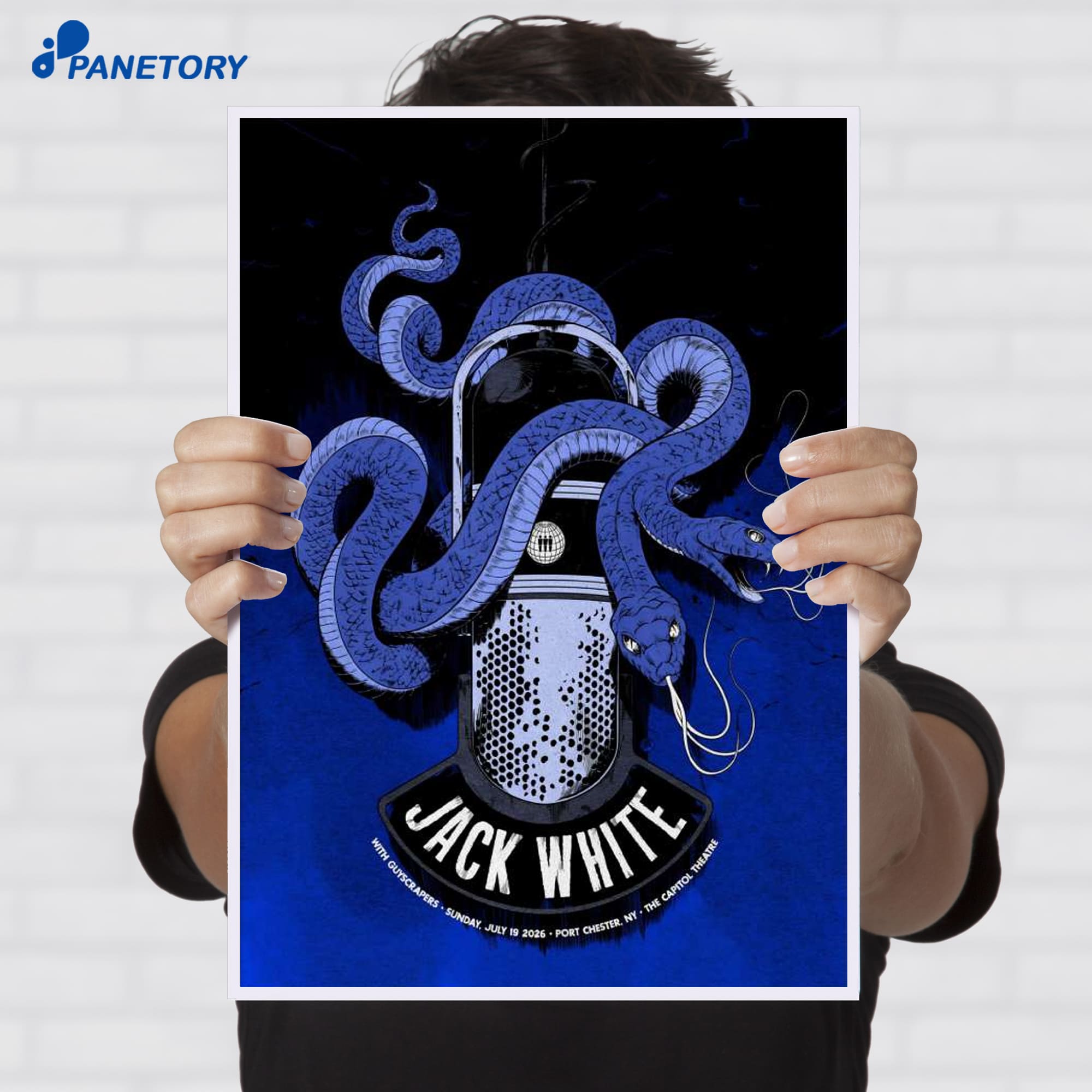 Jack White The Capitol Theatre Port Chester Ny Jul 19 2026 Poster Jack White The Capitol Theatre Port Chester Ny Jul 19 2026 Poster