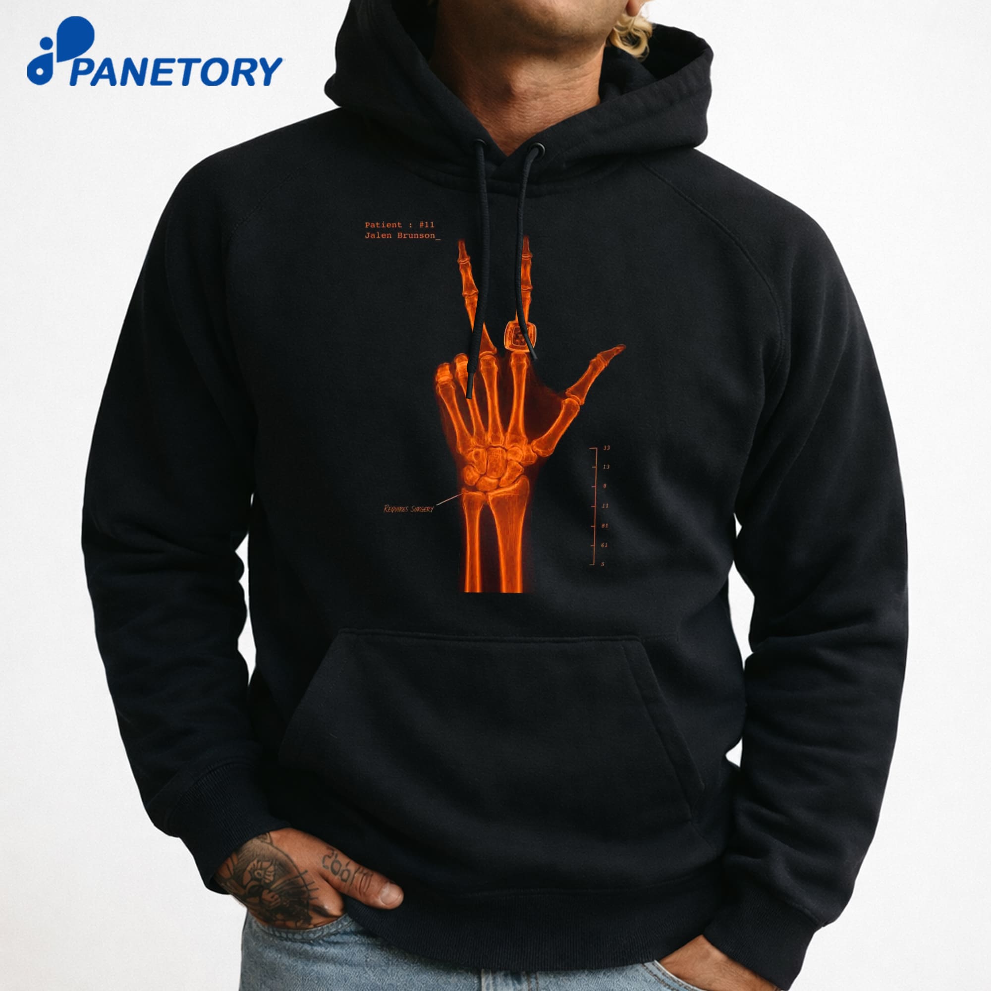 Jalen Brunson Hand X-Ray T-Shirt 7 Jalen Brunson Hand X-Ray T-Shirt 3