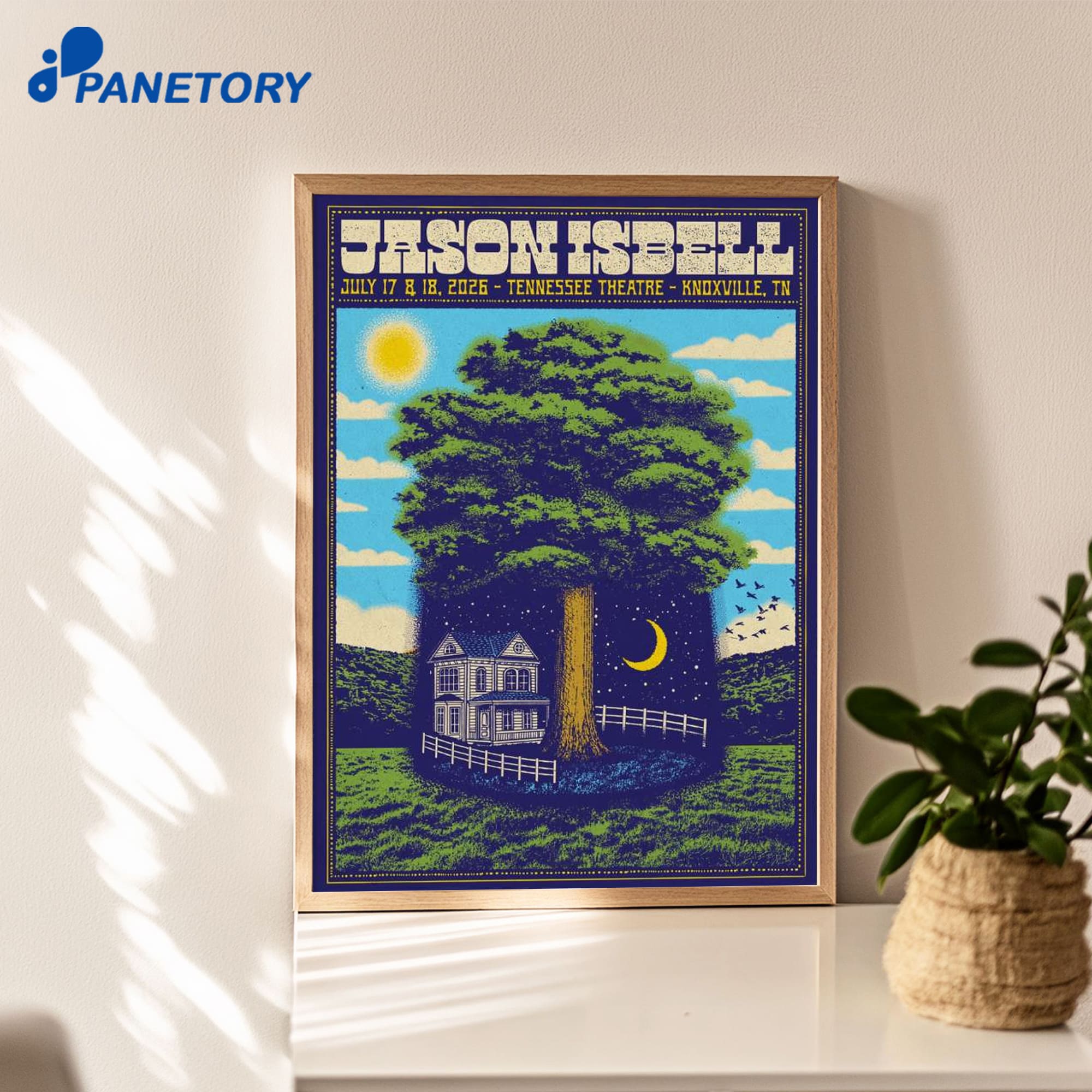 Jason Isbell Knoxville Tn Jul 17-18 2026 Poster Jason Isbell Knoxville Tn Jul 17-18 2026 Poster
