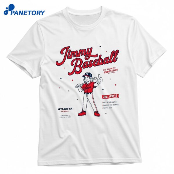 Jim Jarvis Jimmy Baseball T-Shirt