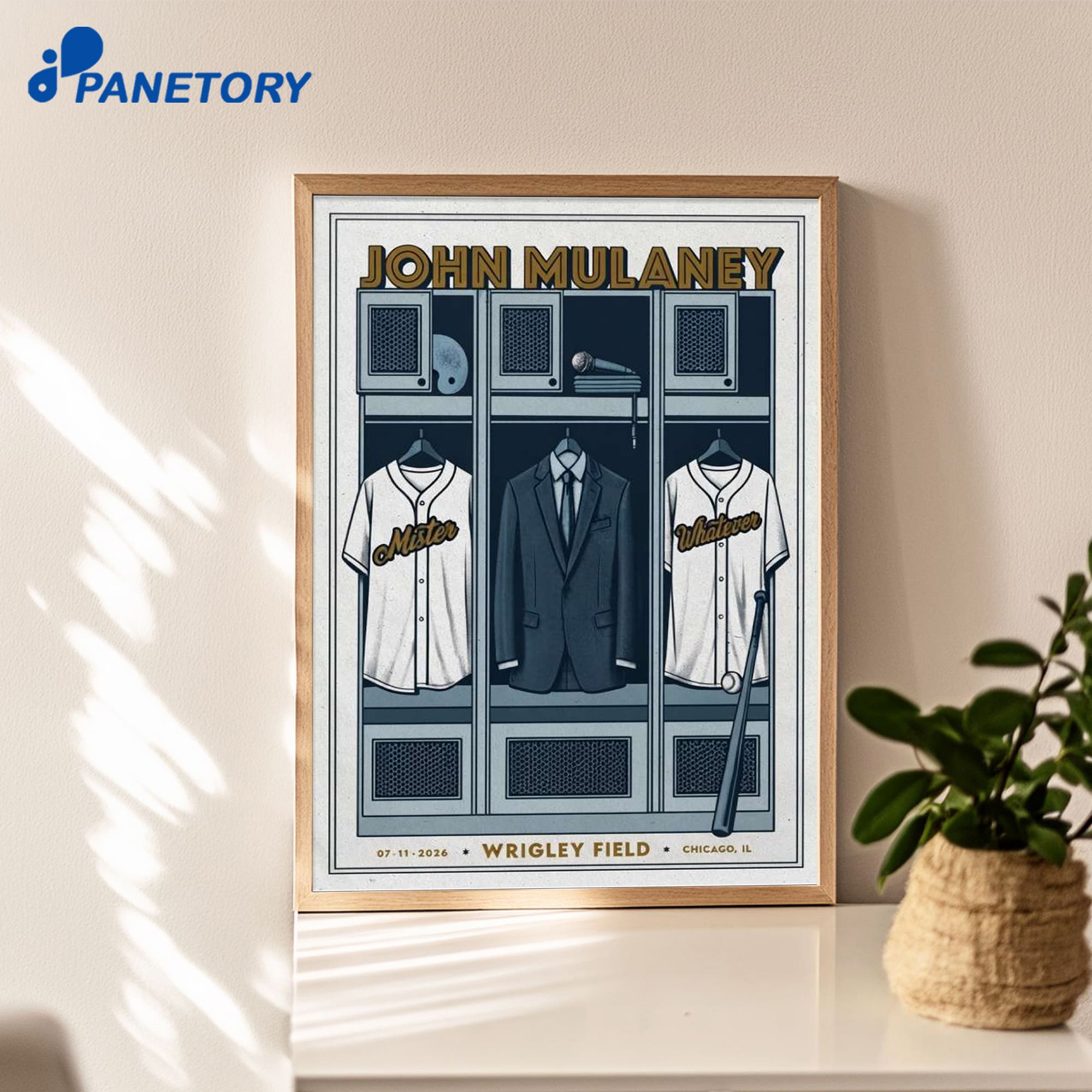 John Mulaney Wrigley Field Chicago Jul 11 2026 Poster 4 John Mulaney Wrigley Field Chicago Jul 11 2026 Poster 1