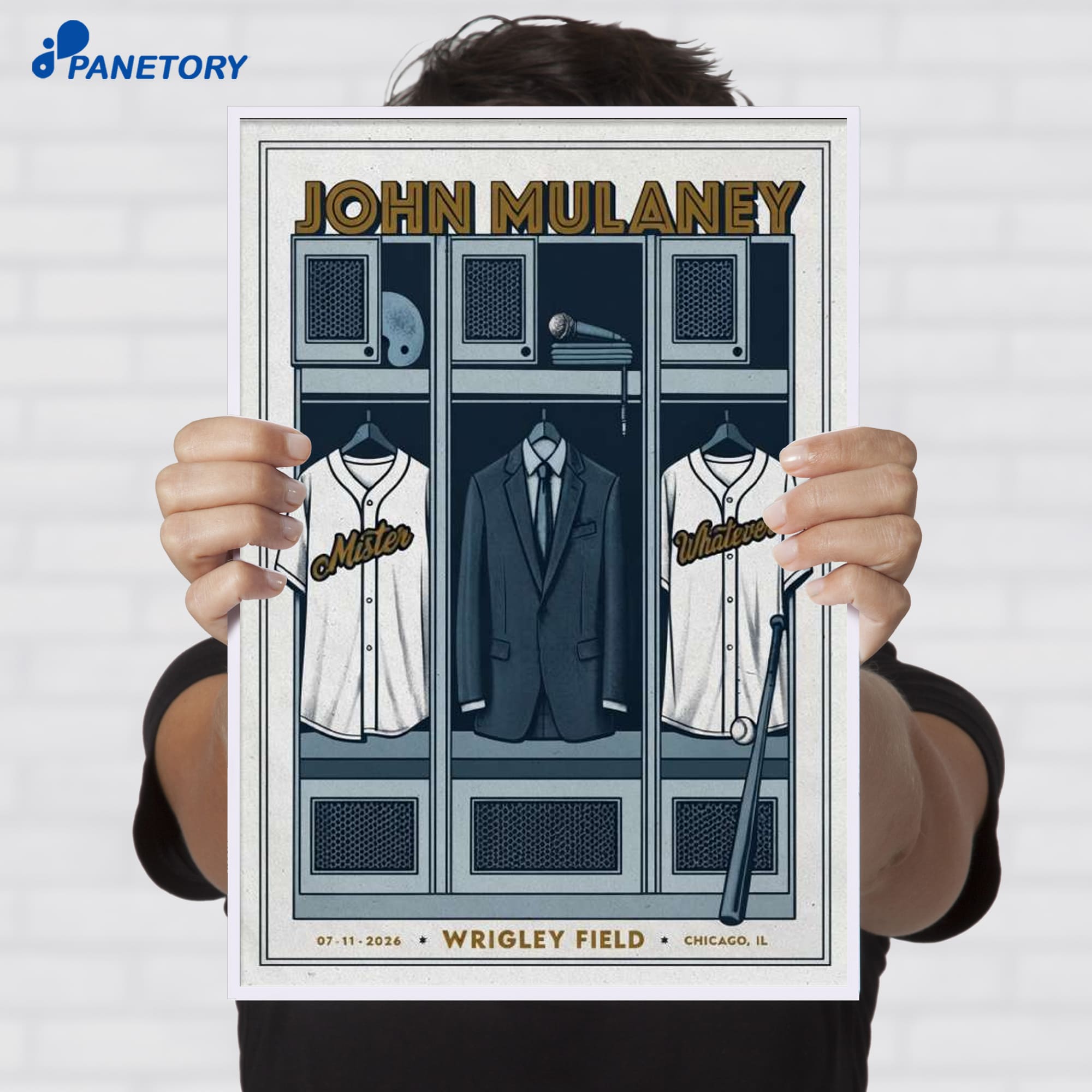 John Mulaney Wrigley Field Chicago Jul 11 2026 Poster John Mulaney Wrigley Field Chicago Jul 11 2026 Poster