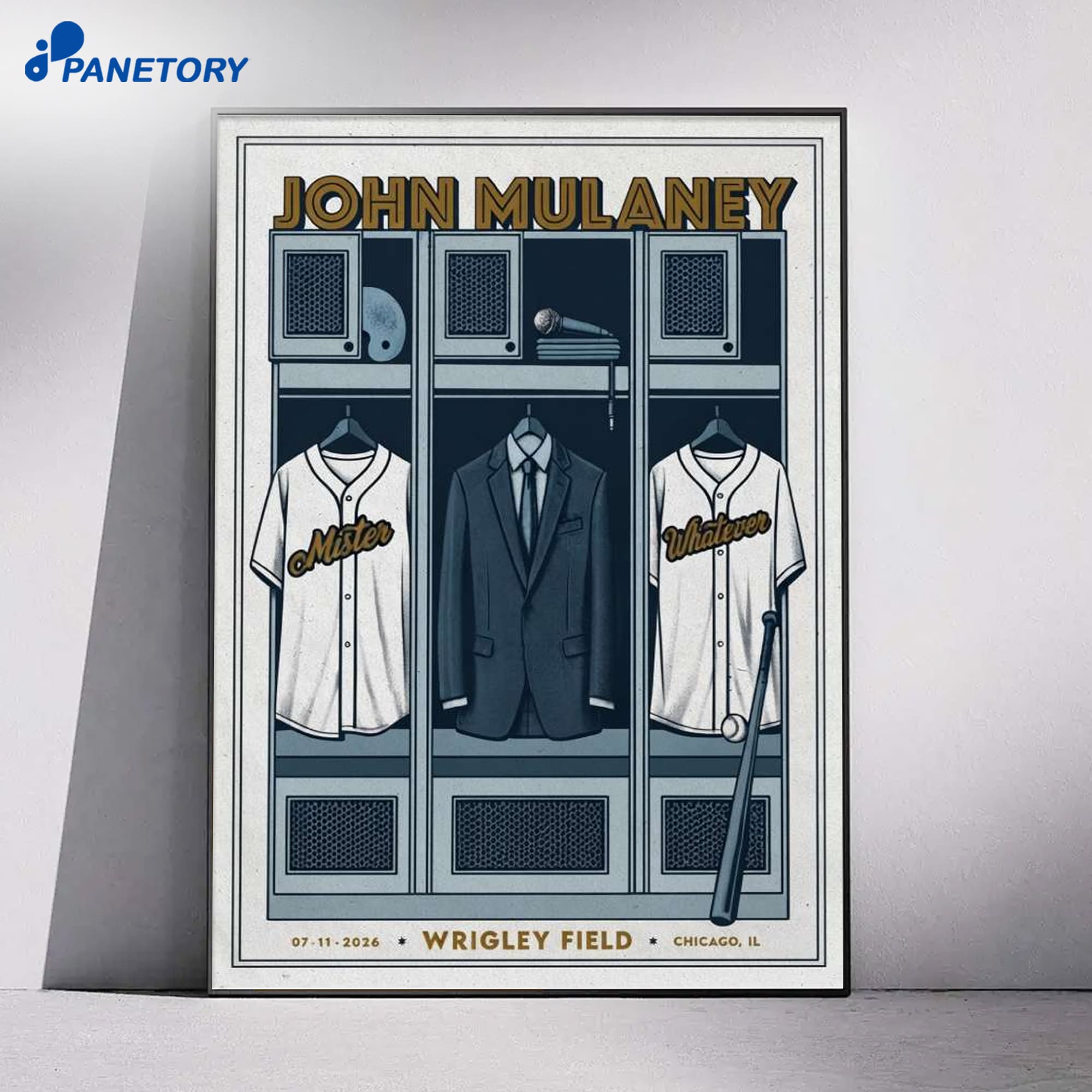 John Mulaney Wrigley Field Chicago Jul 11 2026 Poster John Mulaney Wrigley Field Chicago Jul 11 2026 Poster