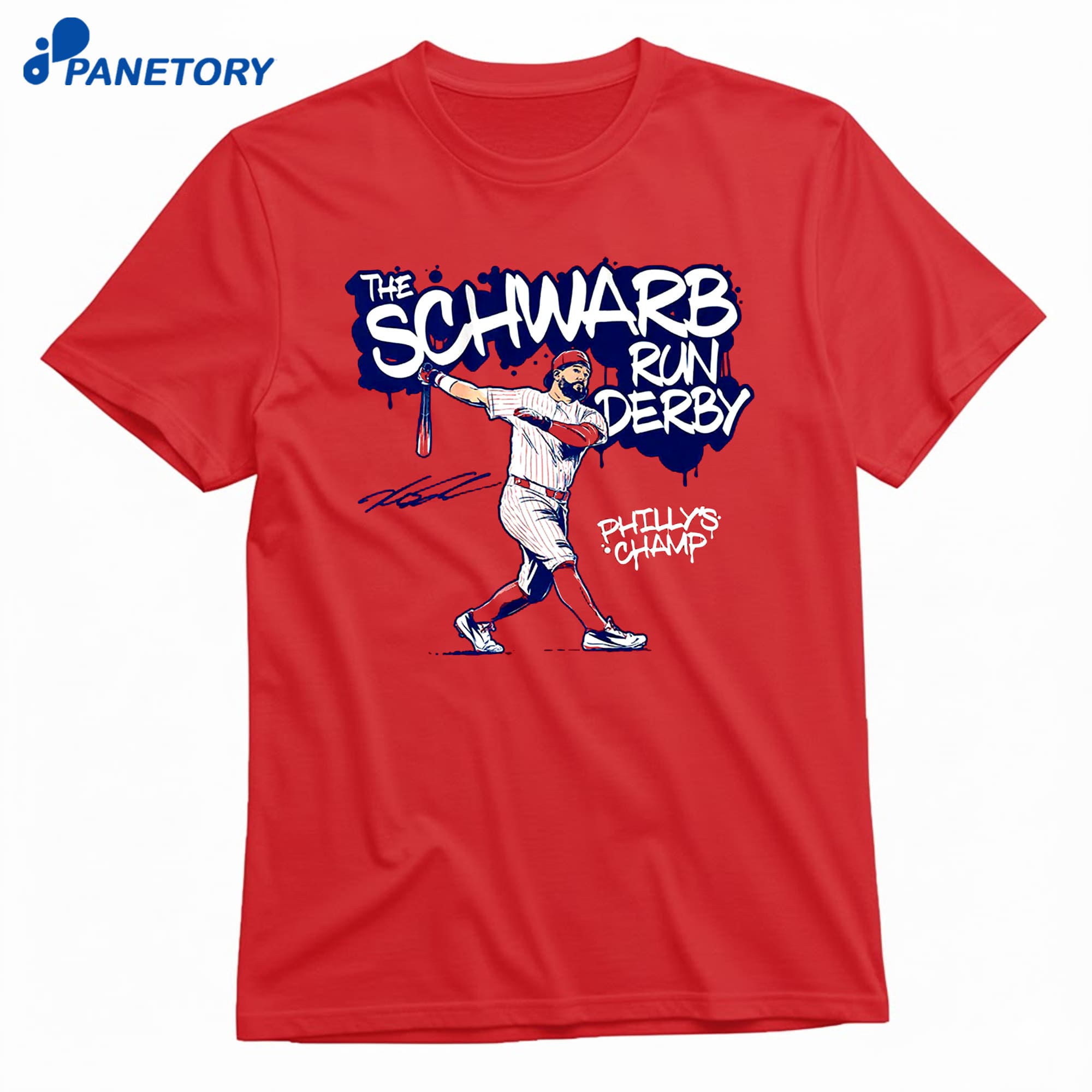 Kyle Schwarber Schwarb Run Derby T-Shirt 8 Kyle Schwarber Schwarb Run Derby T-Shirt 1