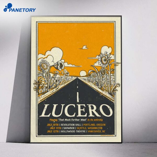 Lucero Seattle WA Jul 11 2026 Poster
