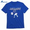 Luis Lara Slugger Swing Number T-shirt 1