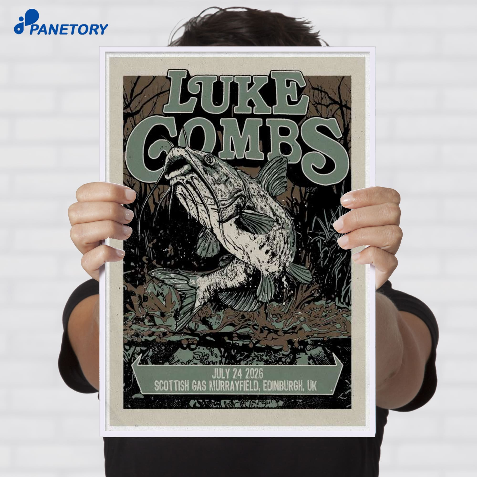 Luke Combs Edinburgh Uk Jul 24 2026 Poster Luke Combs Edinburgh Uk Jul 24 2026 Poster