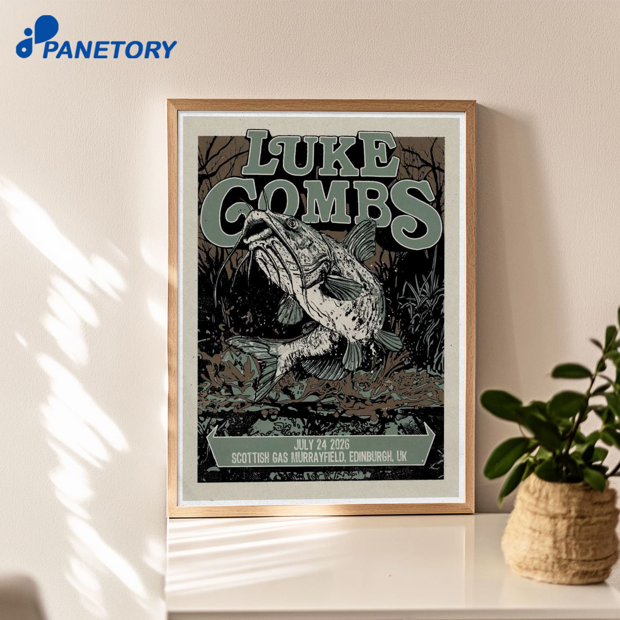 Luke Combs Edinburgh Uk Jul 24 2026 Poster Luke Combs Edinburgh Uk Jul 24 2026 Poster