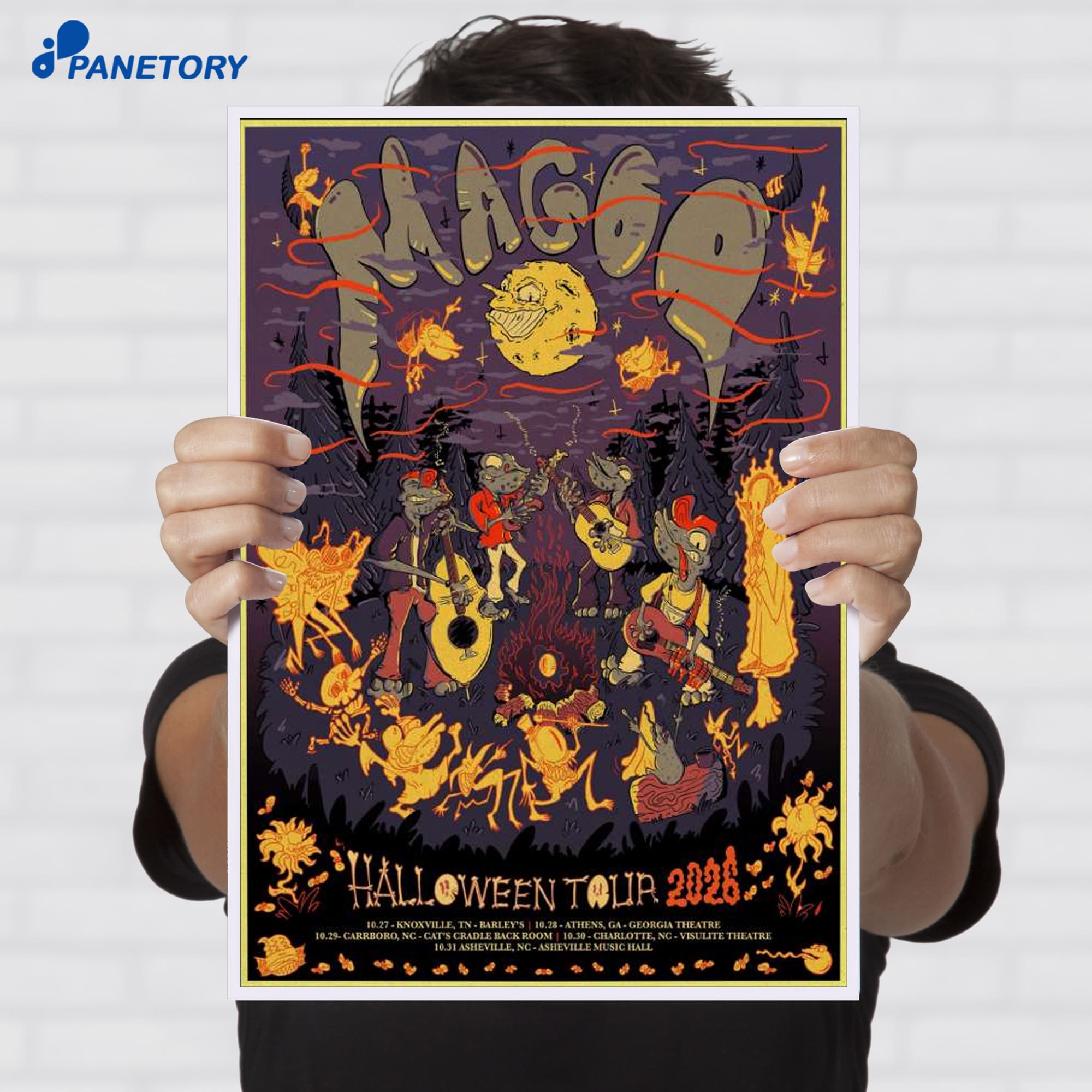 Magoo Halloween Tour 2026 Poster Magoo Halloween Tour 2026 Poster