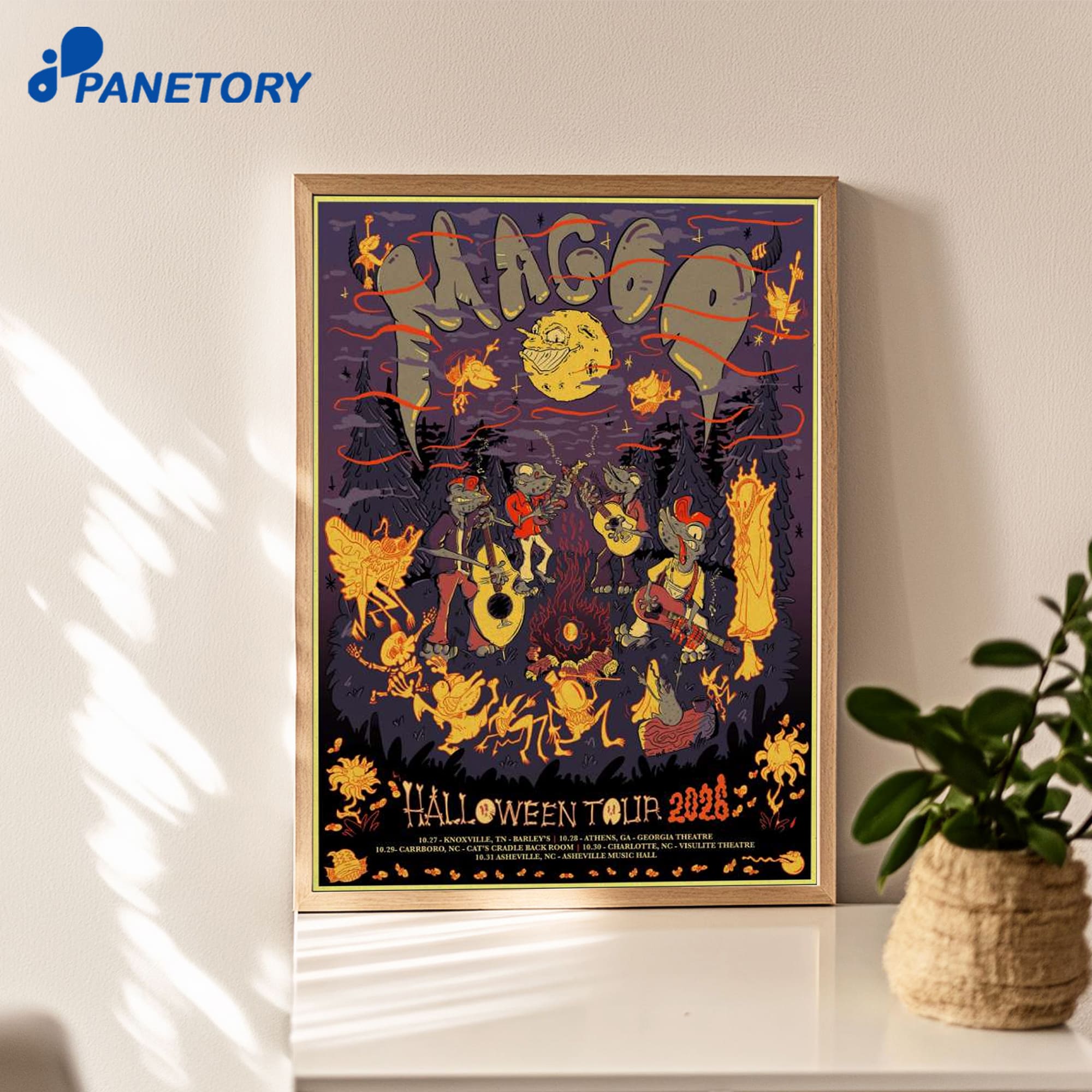 Magoo Halloween Tour 2026 Poster Magoo Halloween Tour 2026 Poster