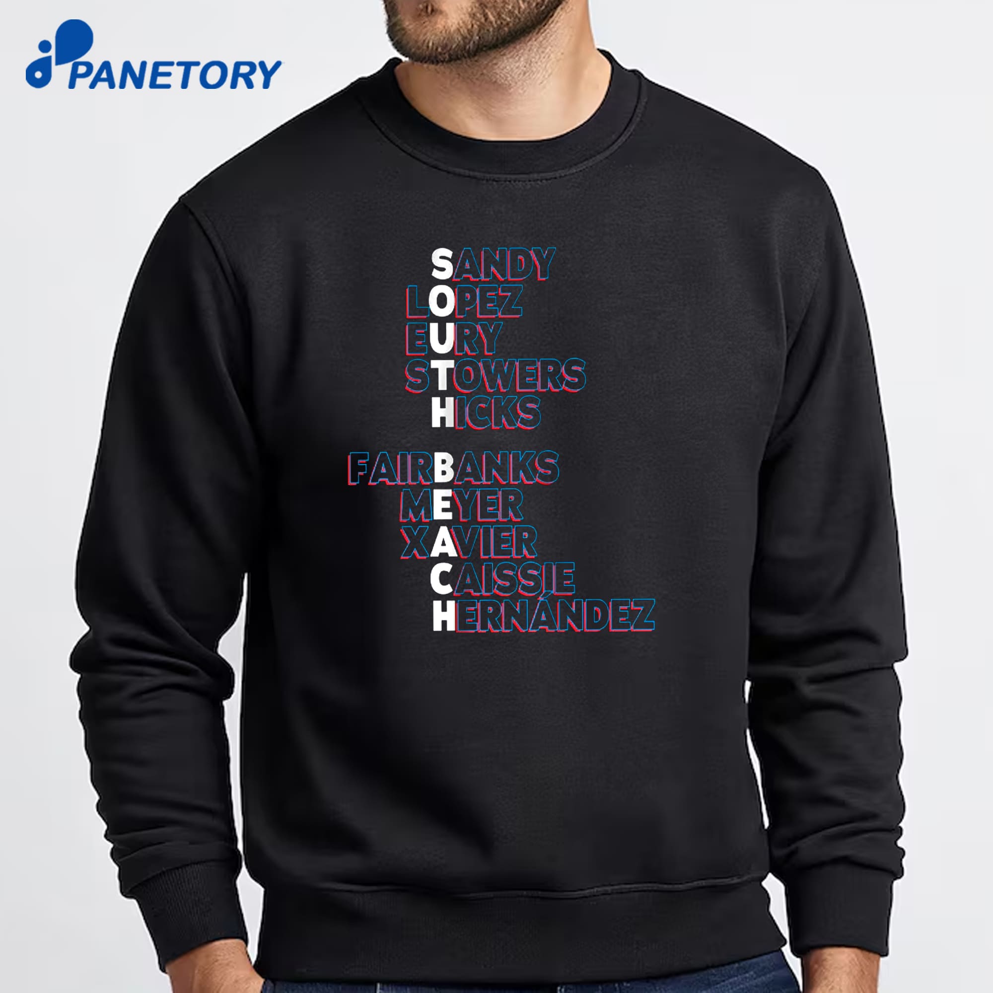 Miami Baseball South Beach Names 2026 T-Shirt 6 Miami Baseball South Beach Names 2026 T-Shirt 2