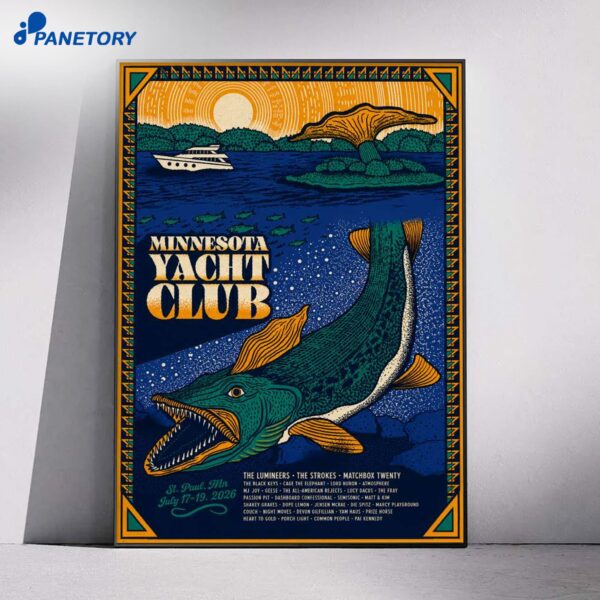 Minnesota Yacht Club Festival St. Paul MN Jul 17-19 2026 Poster