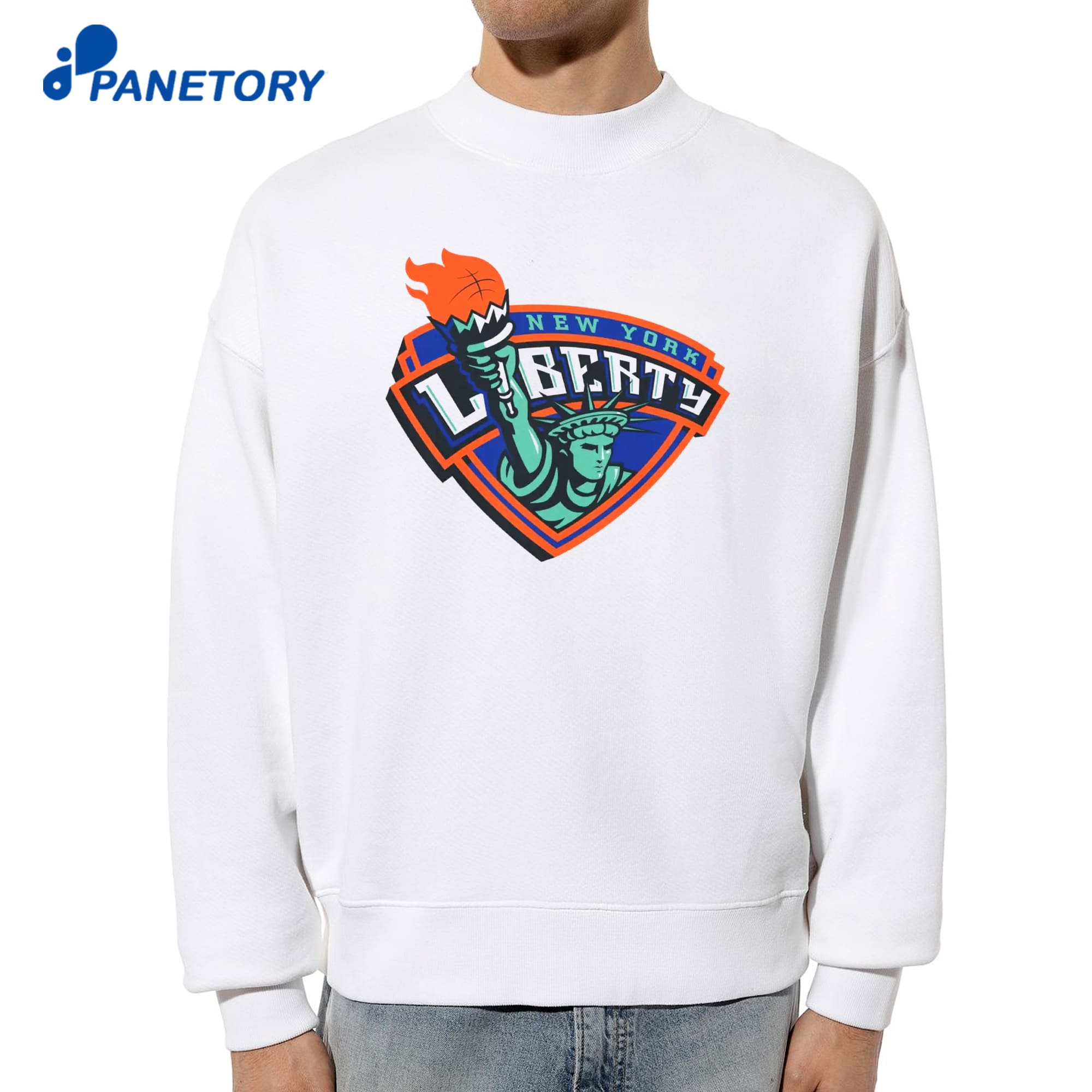 New York Liberty Logo T-Shirt 6 New York Liberty Logo T-Shirt 2