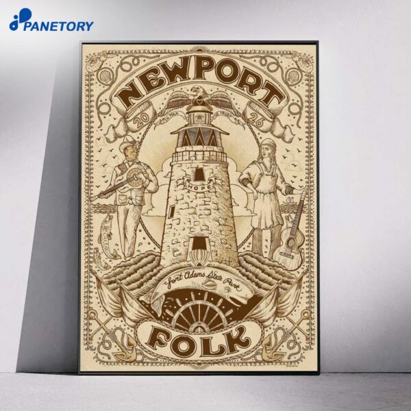 Newport Folk Fest 2026 Poster