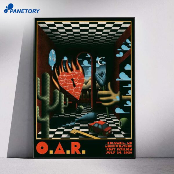 O.A.R Columbia MD Jul 24 2026 Poster