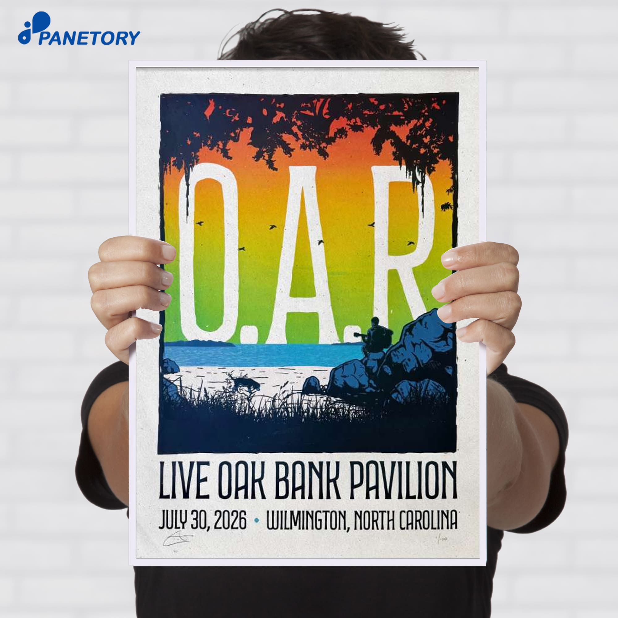 O.a.r. Wilmington Nc Jul 30 2026 Poster O.a.r. Wilmington Nc Jul 30 2026 Poster