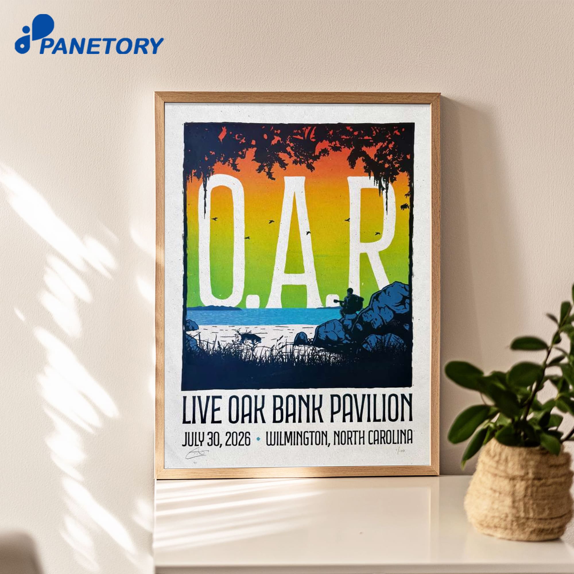 O.a.r. Wilmington Nc Jul 30 2026 Poster O.a.r. Wilmington Nc Jul 30 2026 Poster