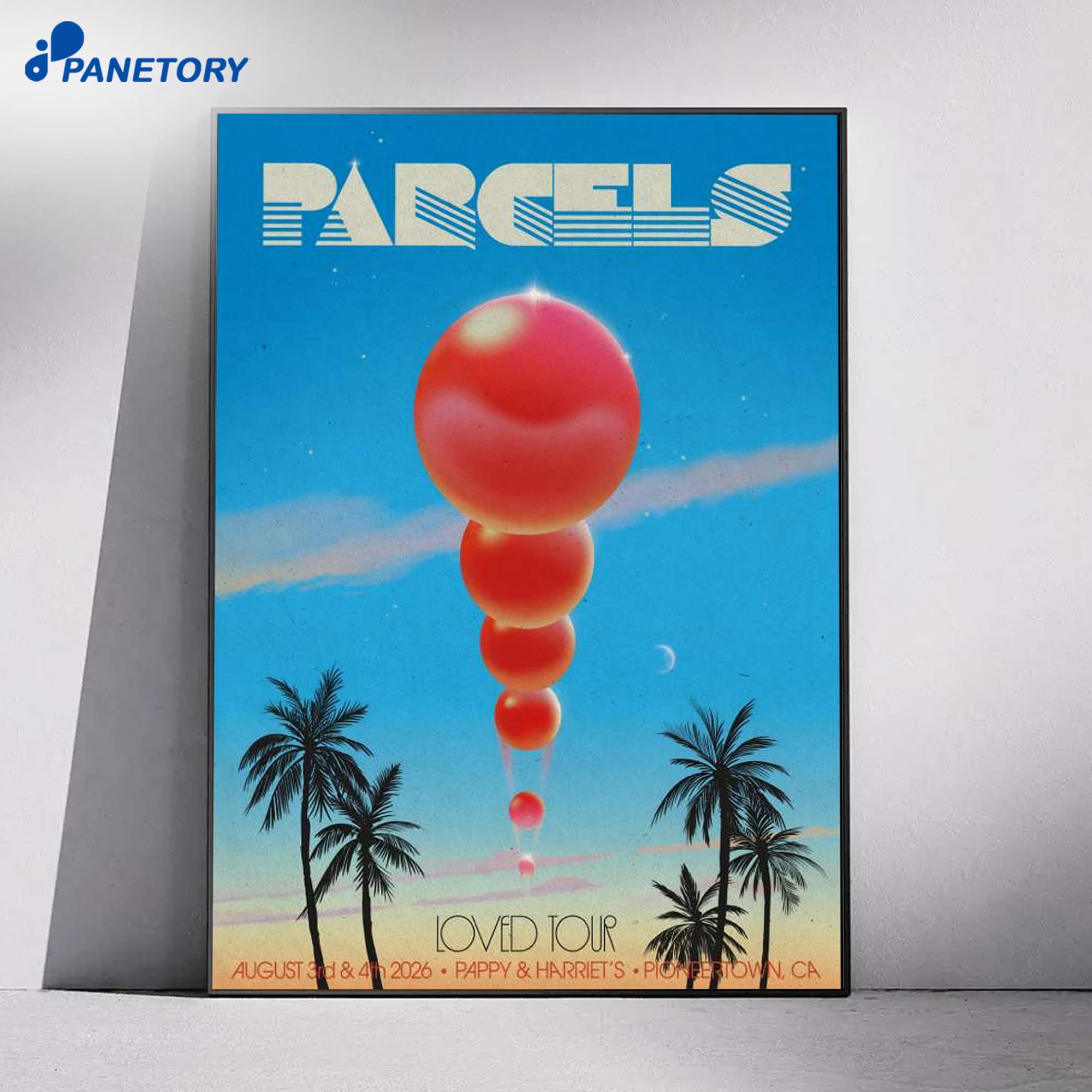Parcels Pioneertown Ca On Tour Aug 3-4 2026 Poster 4 Parcels Pioneertown Ca On Tour Aug 3-4 2026 Poster 1