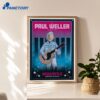 Paul Weller Exhibition Park Jul 10 2026 Poster 3