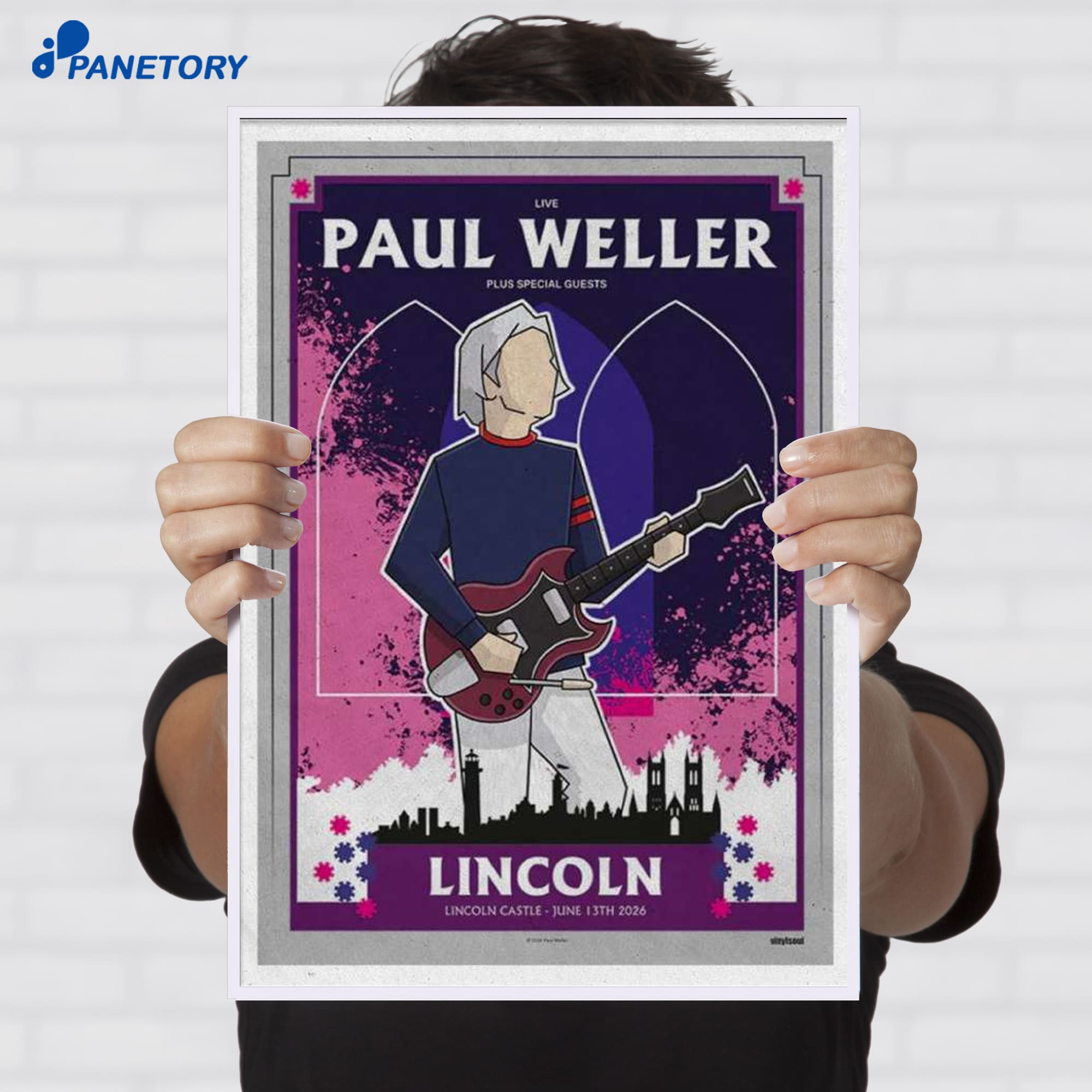Paul Weller Lincoln Castle Jun 13 2026 Poster Paul Weller Lincoln Castle Jun 13 2026 Poster