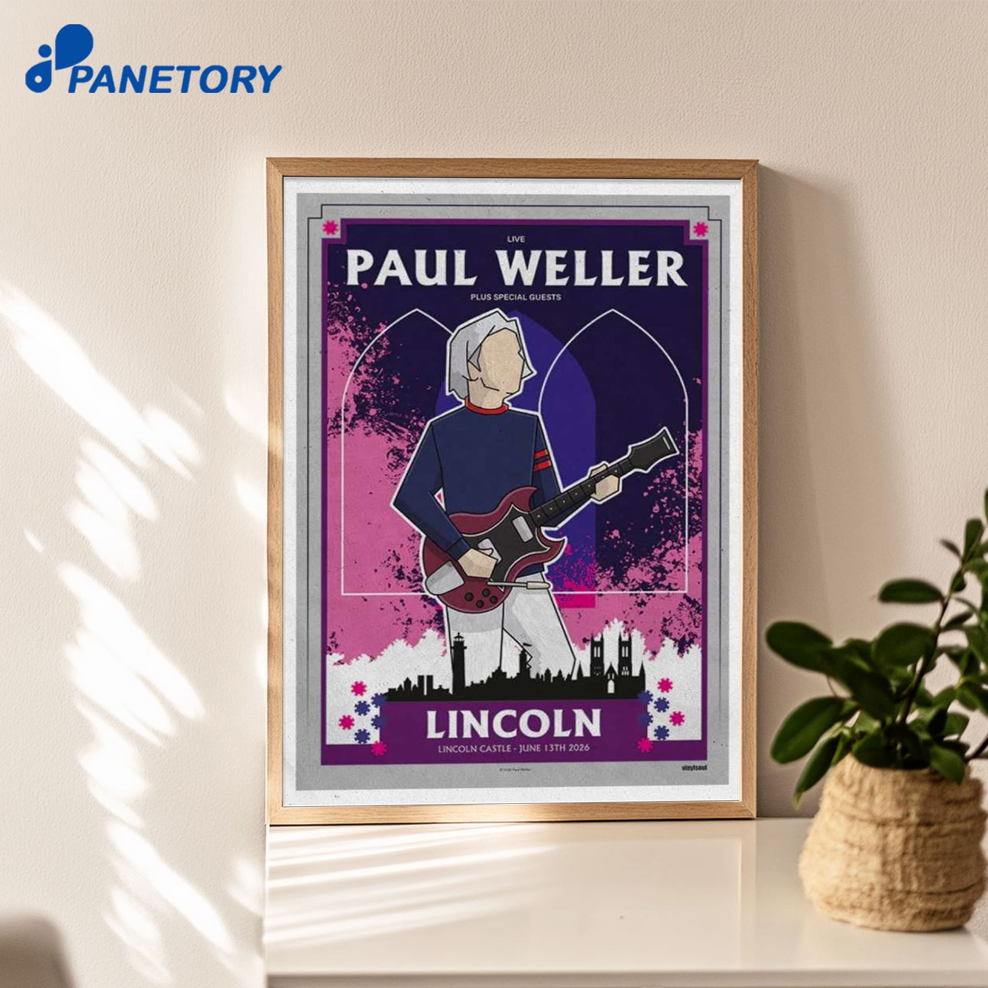 Paul Weller Lincoln Castle Jun 13 2026 Poster Paul Weller Lincoln Castle Jun 13 2026 Poster