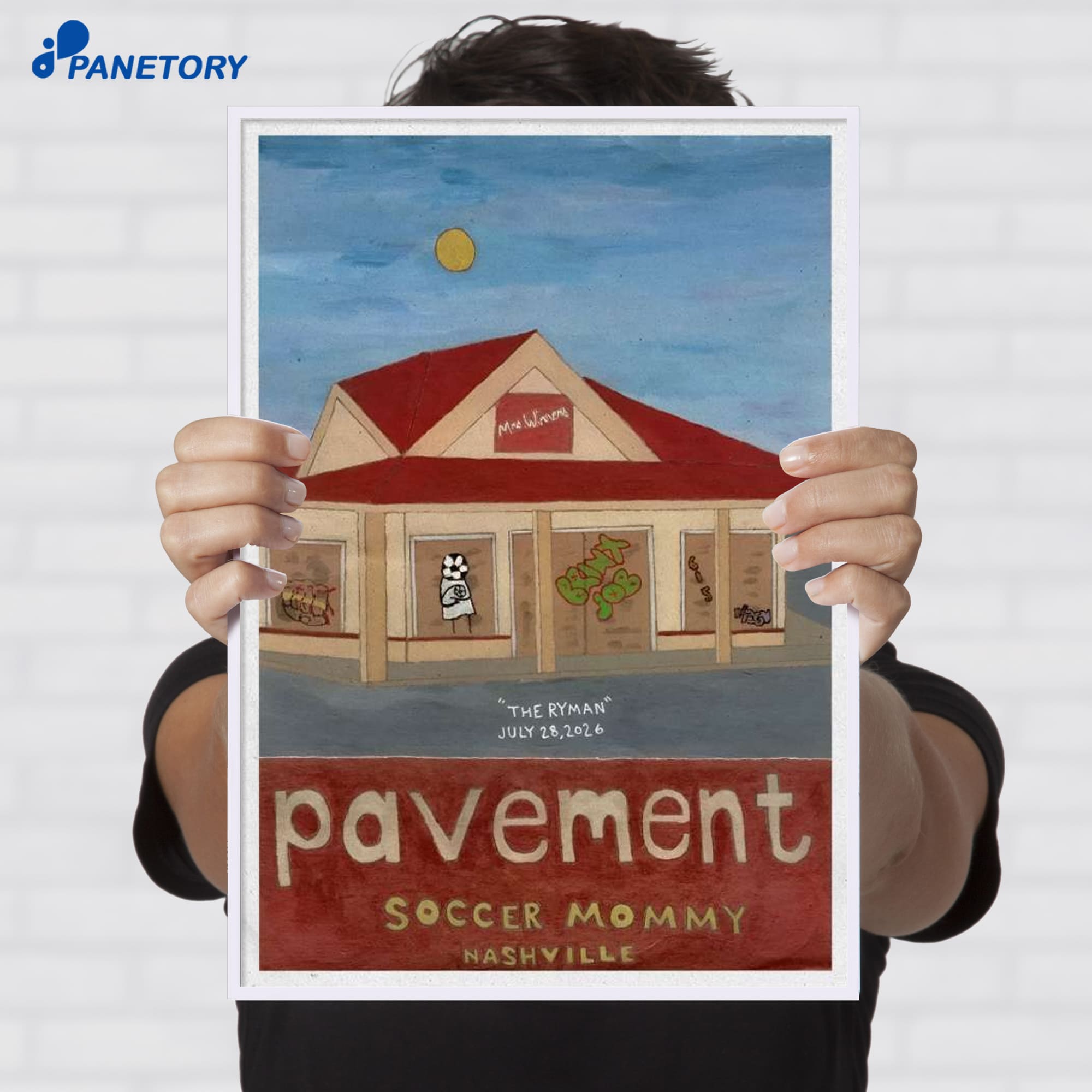 Pavement Nashville Tn Tour Jul 28 2026 Poster Pavement Nashville Tn Tour Jul 28 2026 Poster
