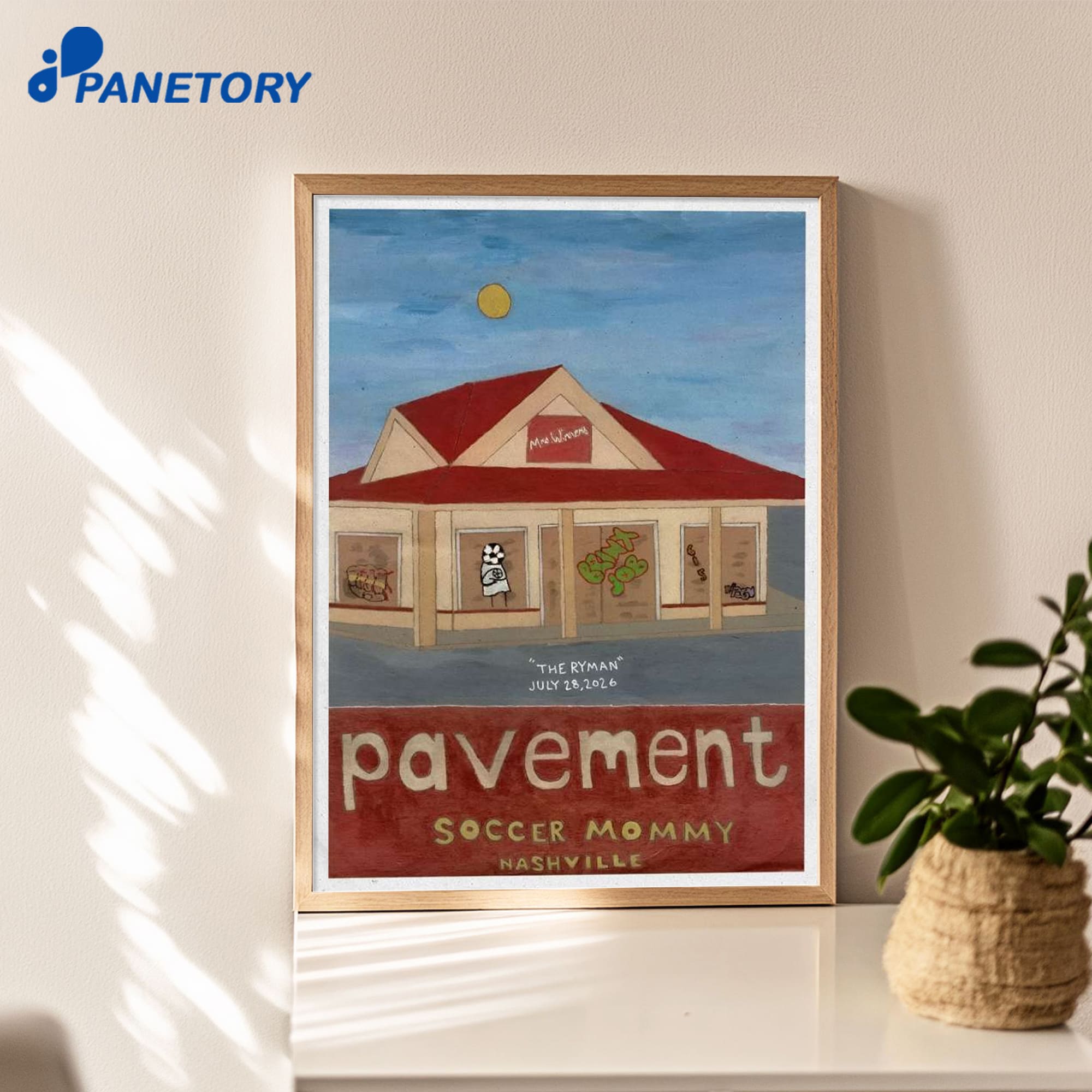 Pavement Nashville Tn Tour Jul 28 2026 Poster Pavement Nashville Tn Tour Jul 28 2026 Poster