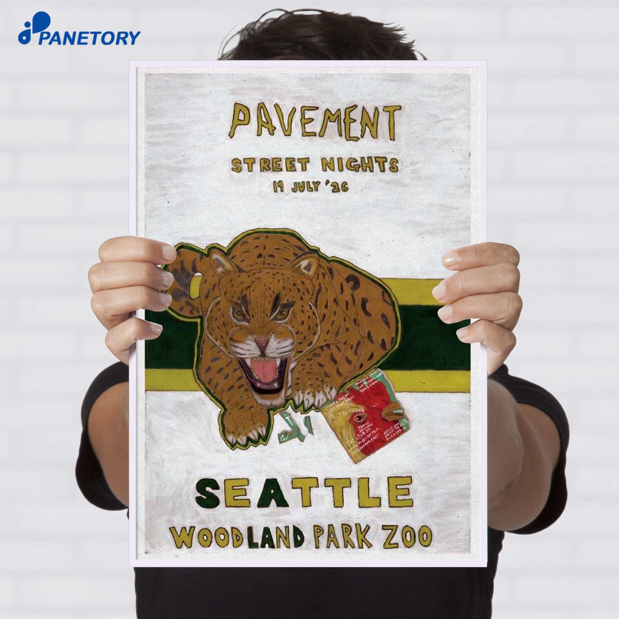 Pavement Woodland Park Zoo Amphitheatre Seattle Wa Jul 19 2026 Poster Pavement Woodland Park Zoo Amphitheatre Seattle Wa Jul 19 2026 Poster