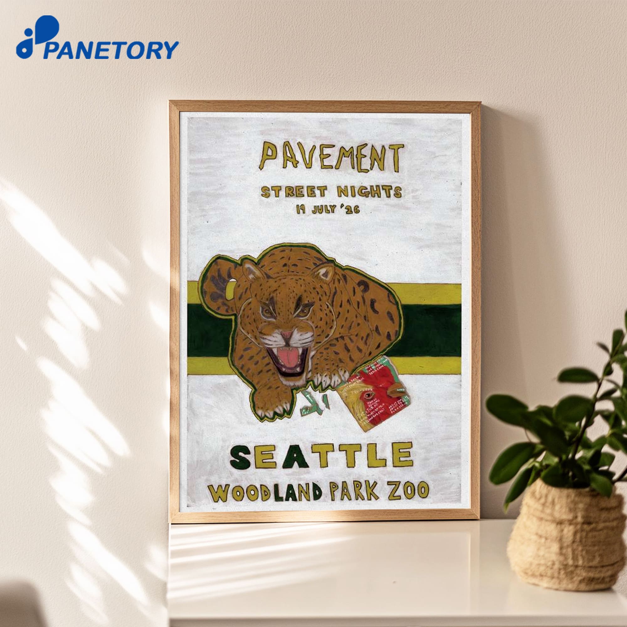 Pavement Woodland Park Zoo Amphitheatre Seattle Wa Jul 19 2026 Poster Pavement Woodland Park Zoo Amphitheatre Seattle Wa Jul 19 2026 Poster