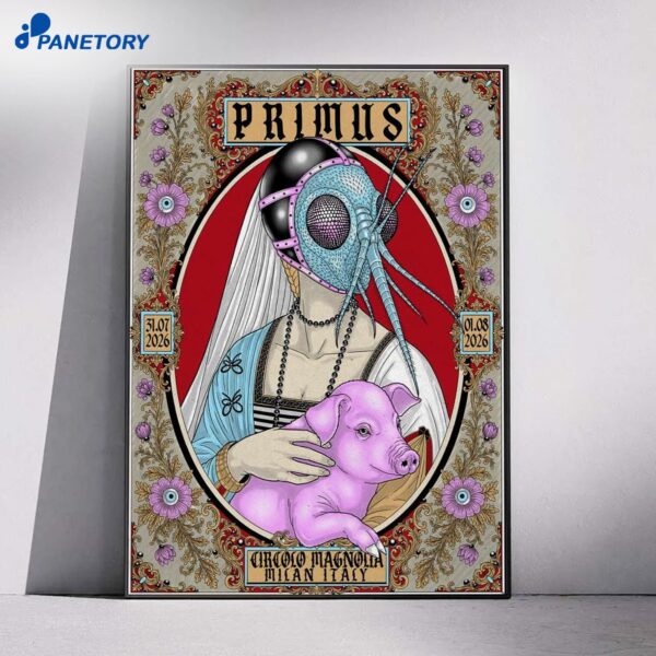 Primus Circolo Magnolia Milan Italy Jul 31 2026 Aug 1 2026 2026 Poster