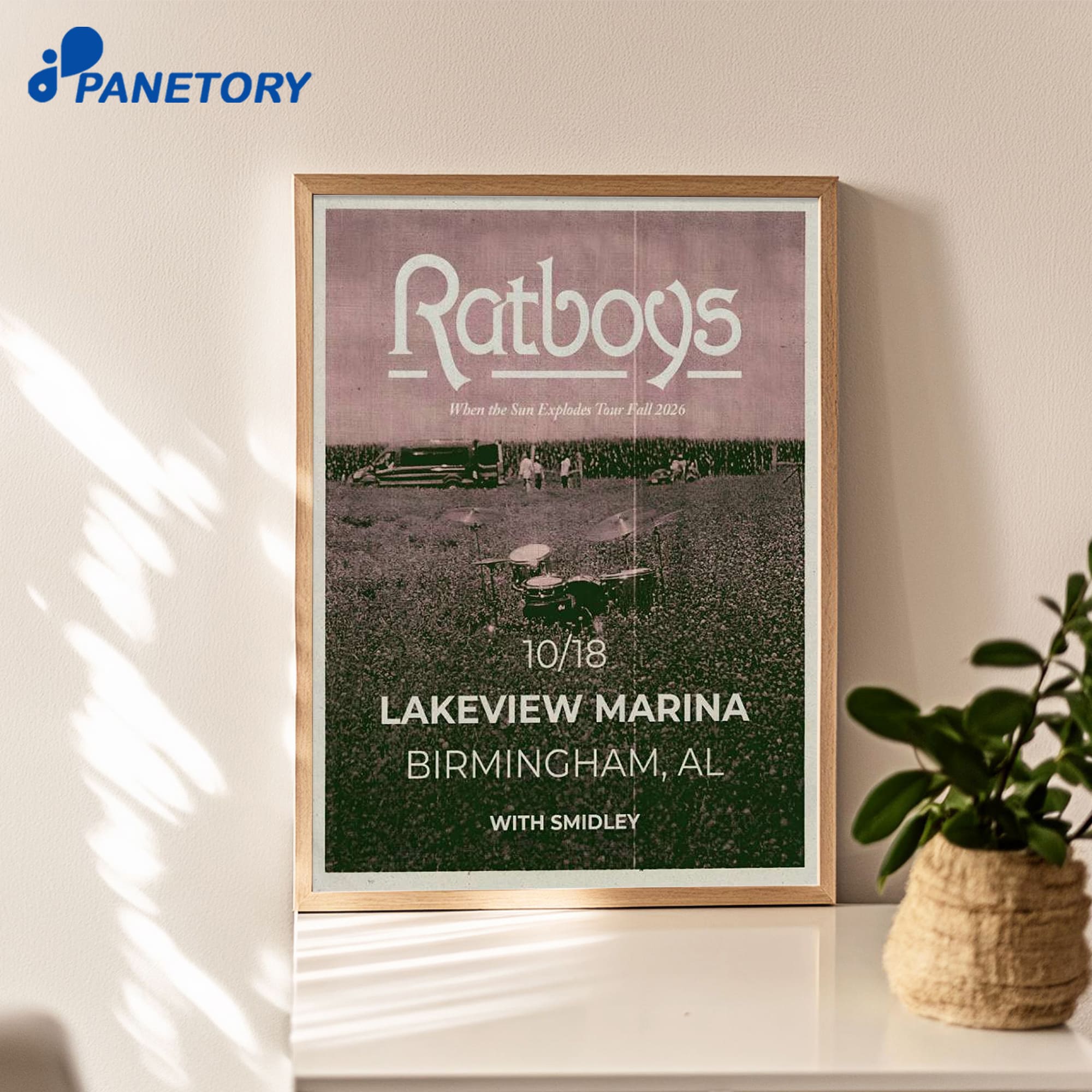 Ratboys Birmingham Tour Oct 18 2026 Poster Ratboys Birmingham Tour Oct 18 2026 Poster