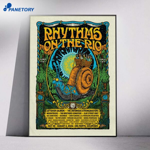 Rhythms The Rio The Old Mill Del Norte CO Jul 30 - Aug 2 2026 Poster