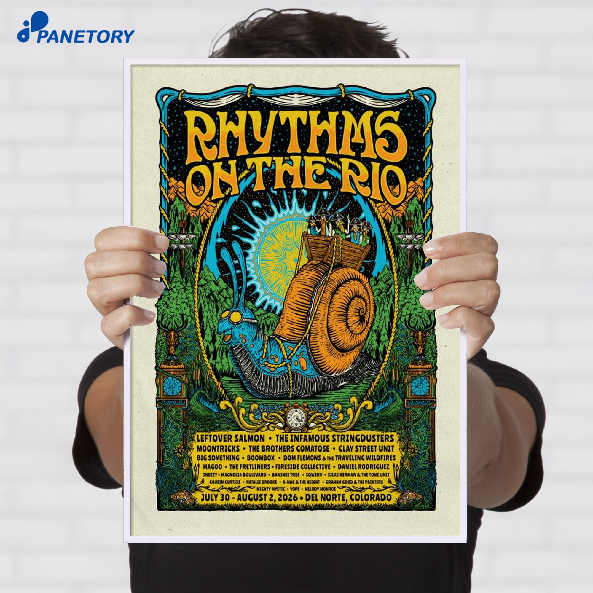 Rhythms The Rio The Old Mill Del Norte Co Jul 30 - Aug 2 2026 Poster Rhythms The Rio The Old Mill Del Norte Co Jul 30 - Aug 2 2026 Poster