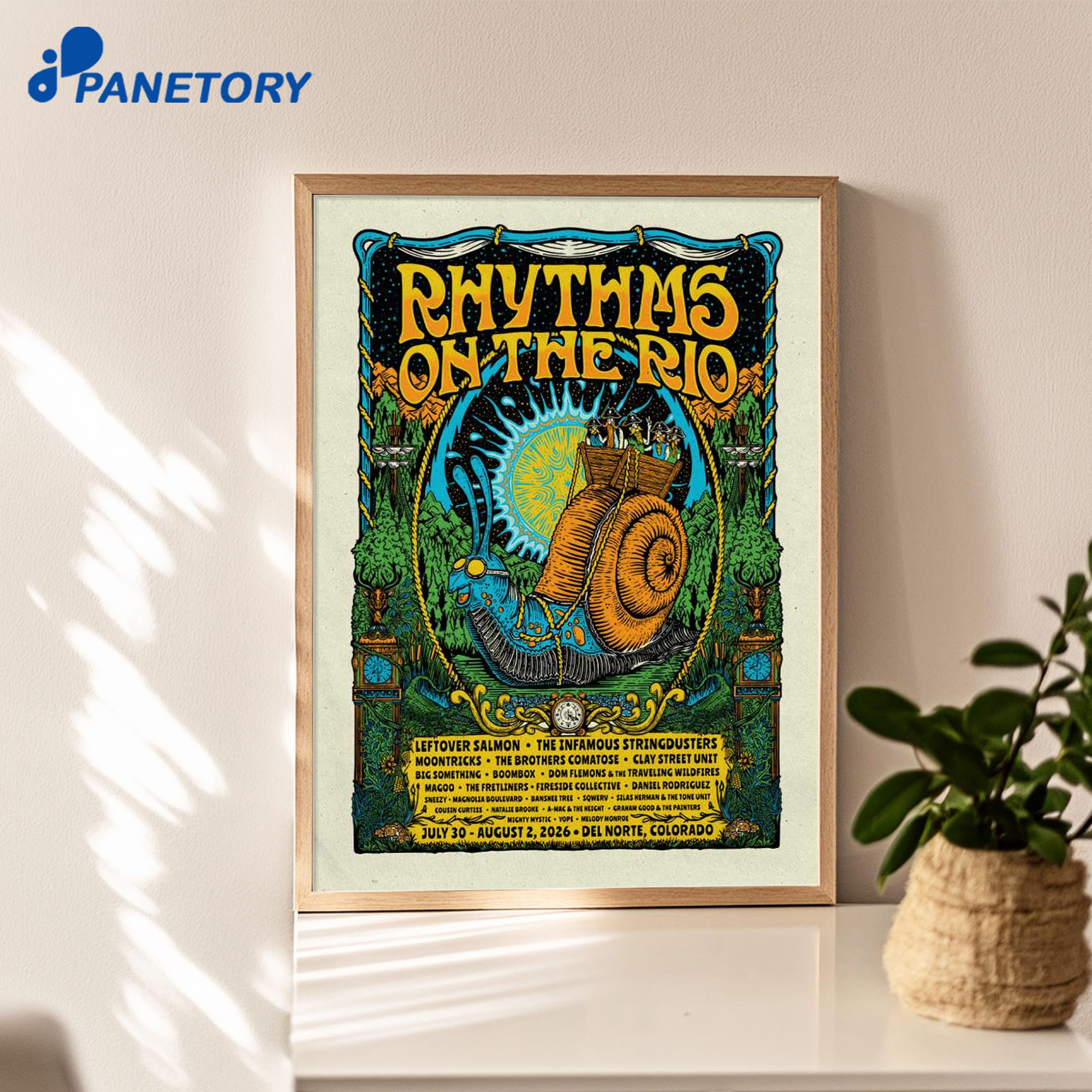 Rhythms The Rio The Old Mill Del Norte Co Jul 30 - Aug 2 2026 Poster Rhythms The Rio The Old Mill Del Norte Co Jul 30 - Aug 2 2026 Poster