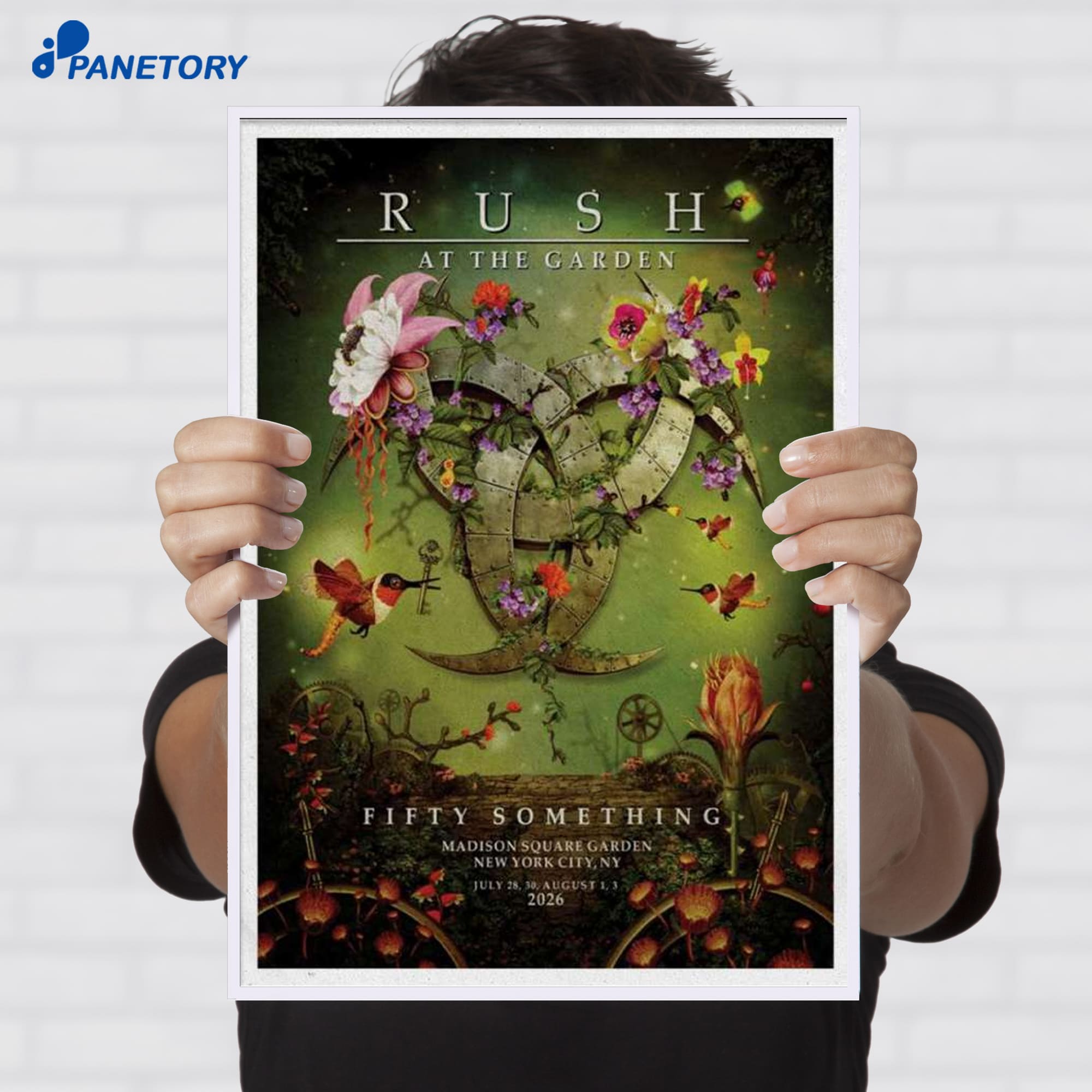 Rush Concert Jul Aug 2026 Poster Rush Concert Jul Aug 2026 Poster