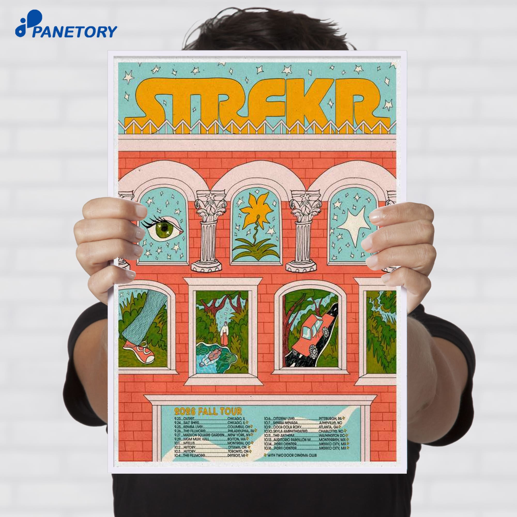 Strfkr Fall Tour 2026 Poster Strfkr Fall Tour 2026 Poster