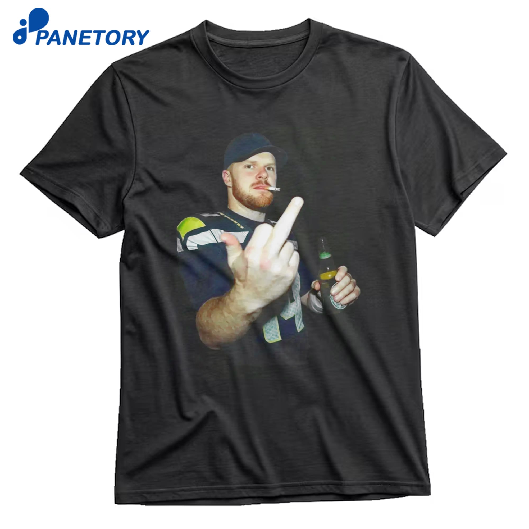 Sam Darnold Middle Finger T-Shirt 8 Sam Darnold Middle Finger T-Shirt 1