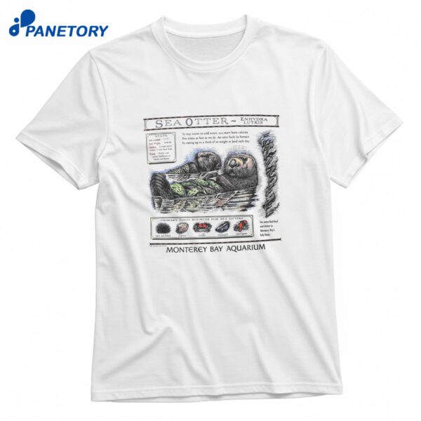 Sea Otter Monterey Bay Aquarium T-Shirt