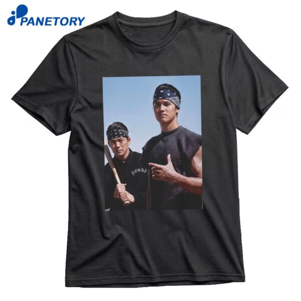 Shohei Ohtani And Yoshinobu Yamamoto Pitcher T-Shirt