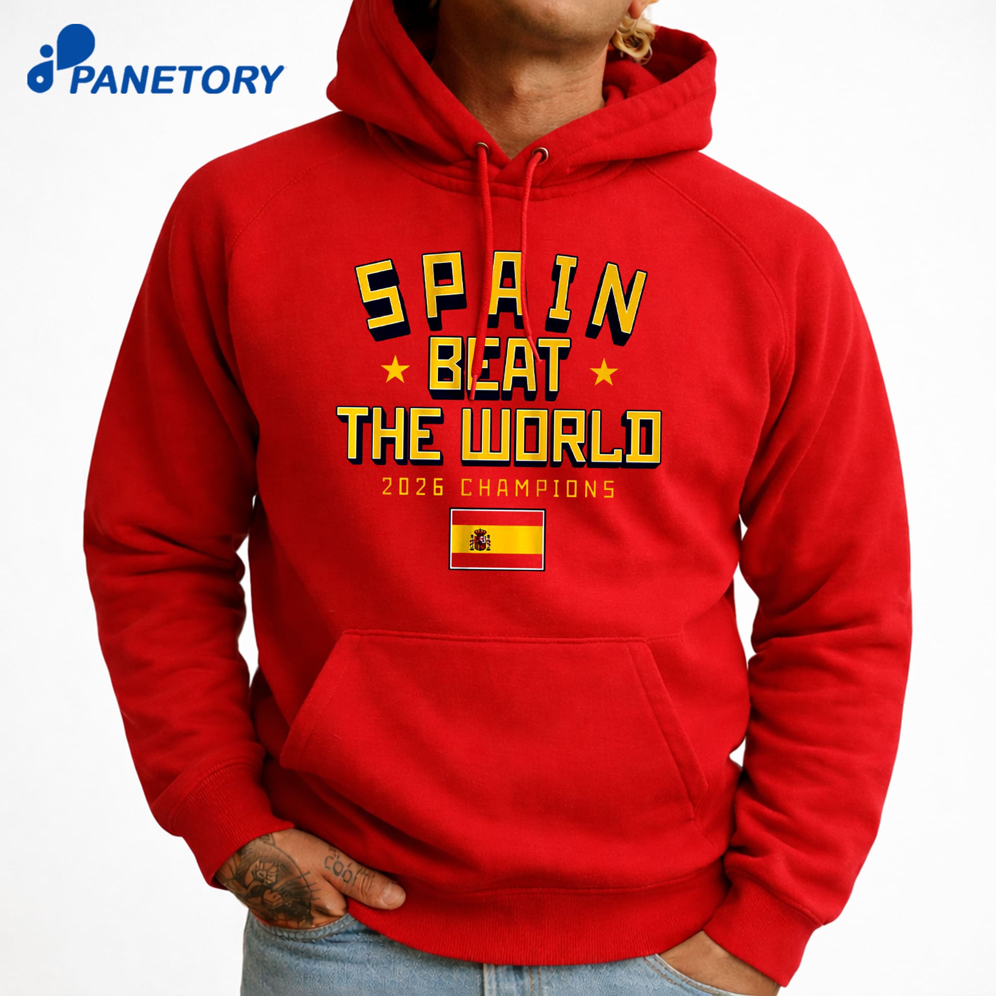 Spain Beat The World T-Shirt 7 Spain Beat The World T-Shirt 3